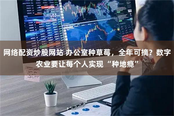 网络配资炒股网站 办公室种草莓，全年可摘？数字农业要让每个人实现 “种地瘾”