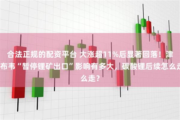 合法正规的配资平台 大涨超11%后显著回落！津巴布韦“暂停锂矿出口”影响有多大，碳酸锂后续怎么走？